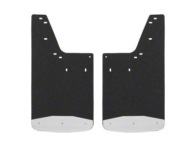 Textured Rubber Mud Guards; Front or Rear; 12-Inch x 23-Inch (03-09 RAM 3500)