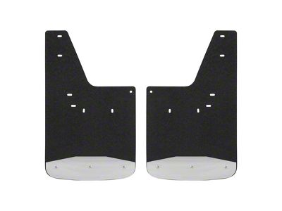 Textured Rubber Mud Guards; Front; 12-Inch x 20-Inch (10-24 RAM 3500)
