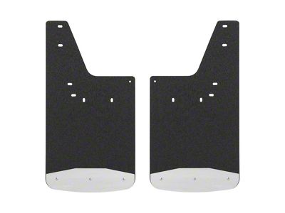 Textured Rubber Mud Guards; Rear; 12-Inch x 23-Inch (10-24 RAM 3500)