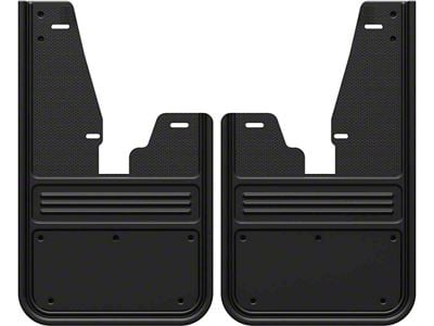 No-Drill Mud Flaps; Front (10-18 RAM 3500 SRW w/ OE Fender Flares)
