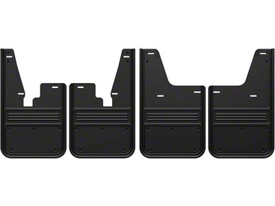 No-Drill Mud Flaps; and Rear (10-18 RAM 3500 SRW w/o OE Fender Flares)