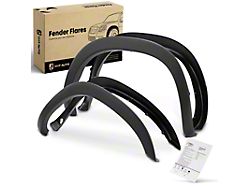 OE Style Fender Flares; Black (03-09 RAM 3500 SRW w/ 8-Foot Box)