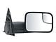 OEM Style Extendable Manual Towing Mirror; Passenger Side (10-11 RAM 3500)