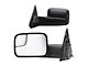 OEM Style Extendable Manual Towing Mirrors; Driver and Passenger Side (10-11 RAM 3500)