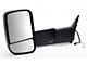 OEM Style Extendable Powered Towing Mirror with Turn Signal; Driver Side (09-12 RAM 3500)
