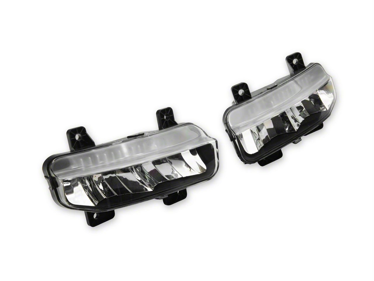 RAM 3500 OEM Style LED Fog Lights with Switch; Clear (1924 RAM 3500) Free Shipping
