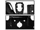 OEM Style Rear Bumper; Pre-Drilled for Backup Sensors; Black (13-18 RAM 3500)