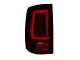 OLED Tail Lights; Chrome Housing; Dark Red Smoked Lens (10-18 RAM 3500 w/ Factory Halogen Tail Lights)