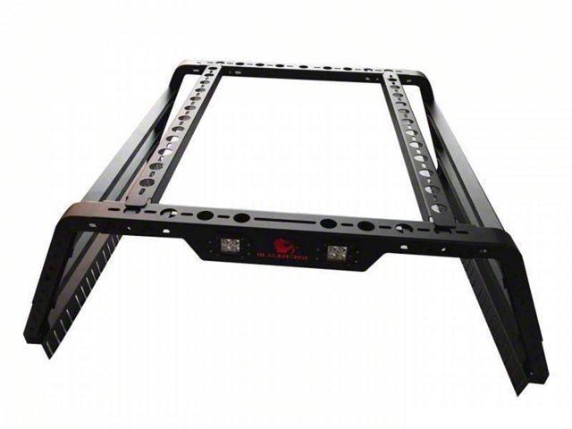 Overland Utility Bed Rack; Black (03-24 RAM 3500 w/o RAM Box)