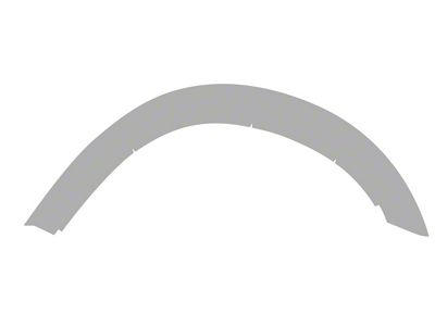 Paint Protection PPF Pre-Cut Kit; Front Passenger Side Fender Flare; Gloss (19-24 RAM 3500 Laramie Crew Cab, Limited Crew Cab)