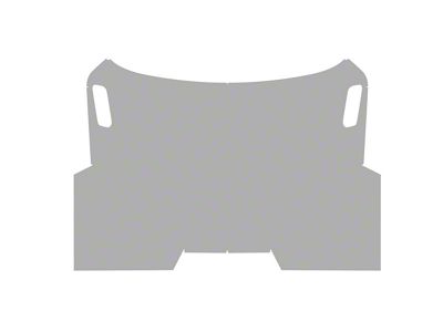 Paint Protection PPF Pre-Cut Kit; Full Hood; Gloss (19-24 RAM 3500 Laramie & Limited Crew Cab)
