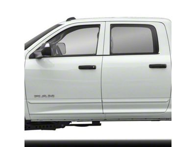 Painted Body Side Molding; Billet Metallic (19-24 RAM 3500 Crew Cab, Mega Cab)