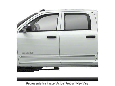 Painted Body Side Molding with Black Insert; Patriot Blue Pearl II (19-23 RAM 3500 Crew Cab, Mega Cab)