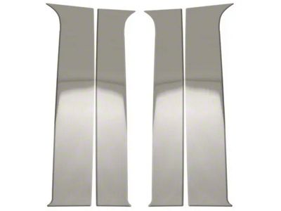 Pillar Posts; Polished; Set of 4 (06-09 RAM 3500 Mega Cab)