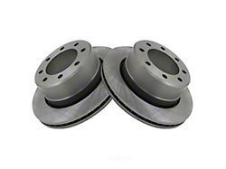 Plain Vented 8-Lug Rotors; Rear Pair (09-19 RAM 3500)