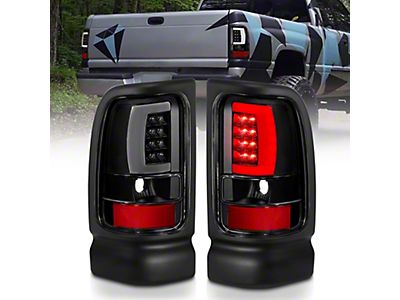 Dodge Ram Tail Lights Pair Of Tail Lights For 1994-2002 Dodge Ram 1500/2500/ 3500 - Direct Replacement Set Tail Lights For Dodge Ram 3500