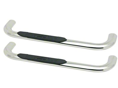 Platinum 4-Inch Oval Side Step Bars; Stainless Steel (10-25 RAM 3500 Regular Cab)