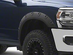 Pocket Rivet Style Fender Flares; Textured Black (19-25 RAM 3500 SRW)