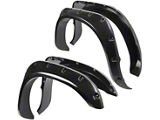 Pocket-Riveted Style Fender Flares; Glossy Black (03-09 RAM 3500 SRW)