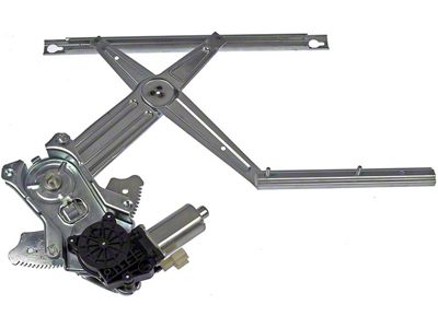 Power Window Motor and Regulator Assembly; Rear Passenger Side (03-05 RAM 3500; 06-09 RAM 3500 Quad Cab, 2010 RAM 3500)