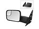 Powered Heated Manual Extended Mirror; Driver Side (03-09 RAM 3500)