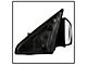 Powered Heated Manual Extended Mirrors with LED Turn Signal; Passenger Side; Black (10-12 RAM 3500)