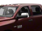Powered Heated Memory Manual Folding Towing Mirrors with Chrome Cap (13-18 RAM 3500)