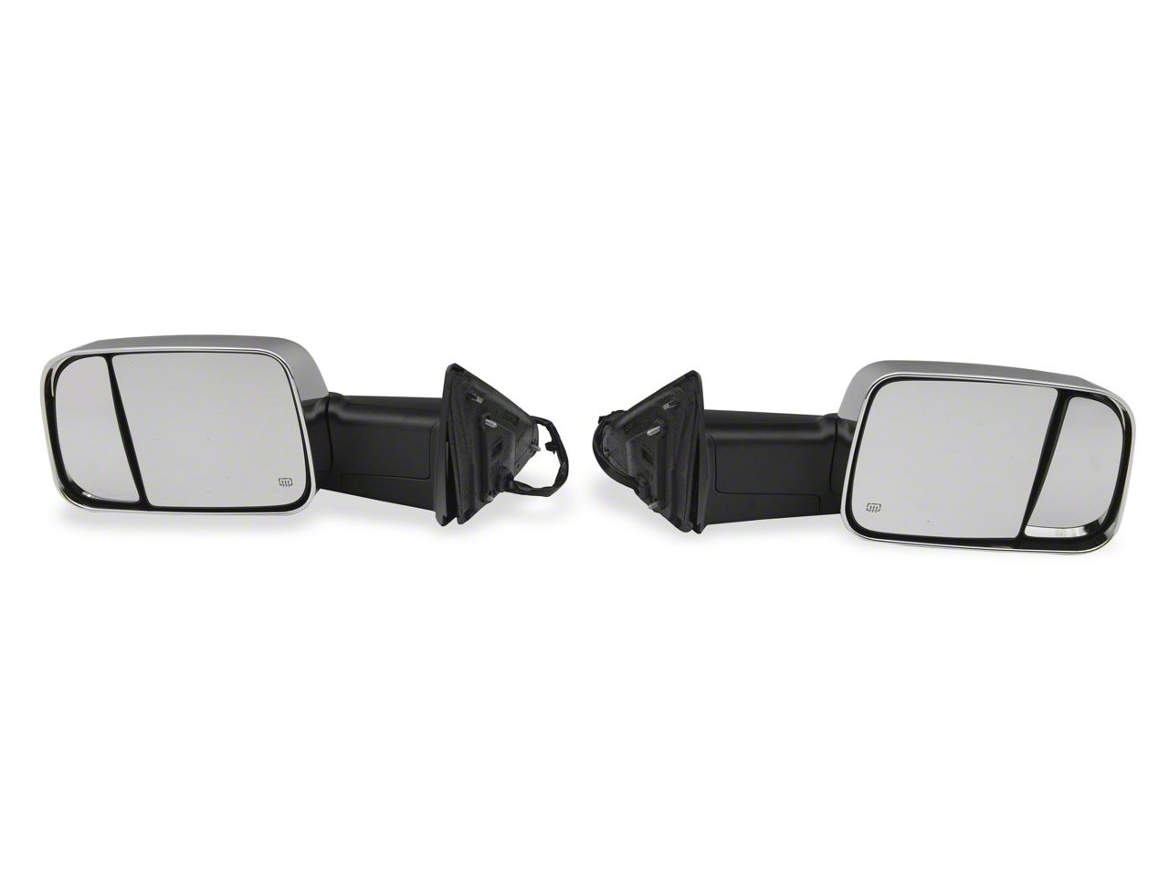 TRQ Power Heated Folding Mirror Pair – 2001-2007 Dodge Caravan Chrysler Town & Country