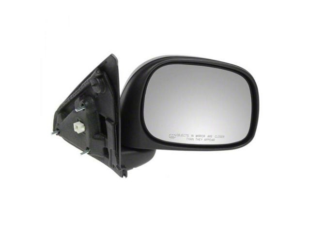 Powered Heated Mirror; Textured Black; Passenger Side (03-09 RAM 3500)
