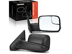 Powered Heated Mirrors; Textured Black (03-09 RAM 3500)