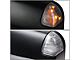Powered Heated Towing Mirrors with Amber Turn Signals and Puddle Lights; Black (03-09 RAM 3500)
