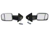 Powered Heated Towing Mirrors with Clear LED Turn Signals; Chrome (03-09 RAM 3500)