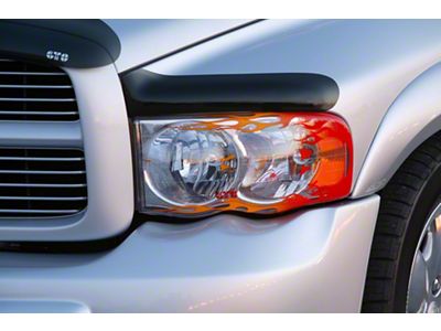 Pro-Beam Headlight Covers; Flames Look (03-05 RAM 3500)