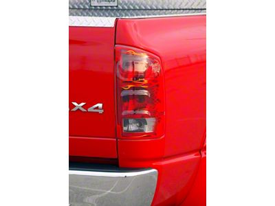 Pro-Beam Tail Light Covers; Flames Look (03-06 RAM 3500)