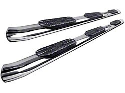 Westin Pro Traxx 5-Inch Wheel-to-Wheel Oval Side Step Bars; Stainless Steel (19-25 RAM 3500 Crew Cab SRW w/ 8-Foot Box)