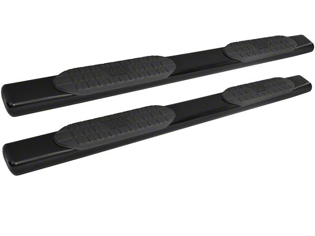 Pro Traxx 6-Inch Oval Side Step Bars; Black (10-24 RAM 3500 Crew Cab)