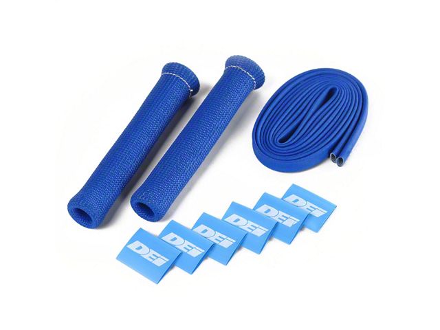 Protect-A-Boot and Wire Kit; 2-Cylinder; Blue (Universal; Some Adaptation May Be Required)