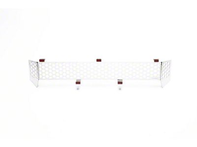 Putco Punch Design Lower Bumper Grille Insert; Polished (10-18 RAM 3500)