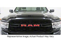 RAM Grille Letter Overlay Decals; Granite Crystal Metallic (19-23 RAM 3500)