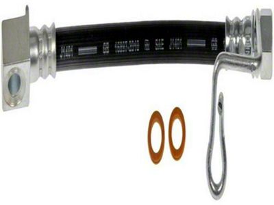 Rear Brake Hydraulic Hose; Driver Side (13-18 RAM 3500)