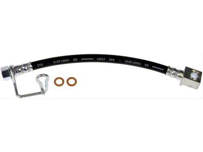 Rear Brake Hydraulic Hose; Outer Driver Side (14-18 RAM 3500 w/ Heavy Duty Suspension)