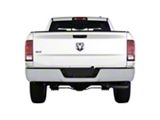 Rear Bumper Cover; Not Pre-Drilled for Backup Sensors; Gloss White (10-18 RAM 3500)