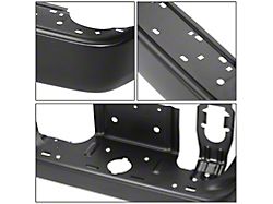Rear Bumper; Not Pre-Drilled for Backup Sensors; Black (13-18 RAM 3500)