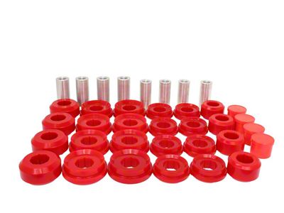 Rear Control Arm Bushings; Red (14-18 RAM 3500)