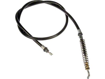 Rear Parking Brake Cable; Driver Side (03-08 RAM 3500 Quad Cab; 10-13 RAM 3500 Crew Cab, Mega Cab)