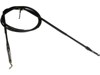 Rear Parking Brake Cable; Passenger Side (03-08 RAM 3500 Quad Cab; 10-13 RAM 3500 Crew Cab, Mega Cab)