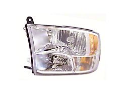 Replacement Halogen Headlight; Driver Side (10-12 RAM 3500 w/ Factory Halogen Quad Headlights)