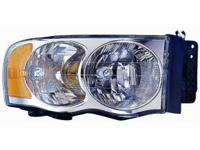 Replacement Headlight; Passenger Side (2005 RAM 3500)