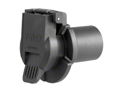 Replacement OE 7-Way RV Blade Socket; Twist-In (10-24 RAM 3500)