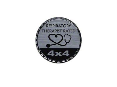 Respiratory Therapist Rated Badge (Universal; Some Adaptation May Be Required)